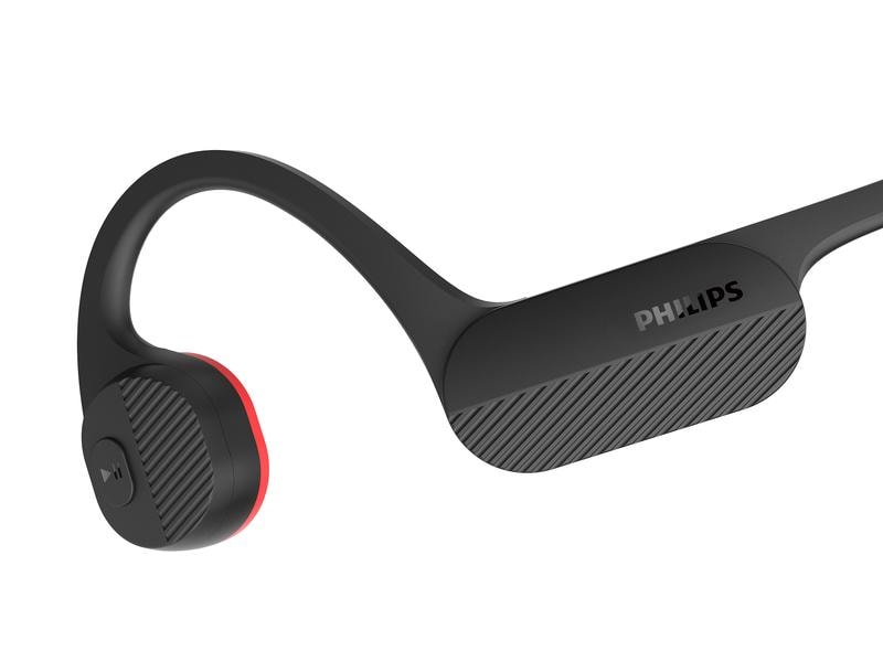 Philips Wireless Bone Conduction Kopfhörer TAA5608BK Schwarz