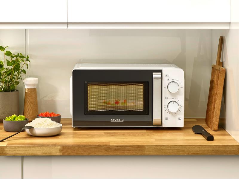 Severin Four à micro-ondes MW7885 Noir/Blanc