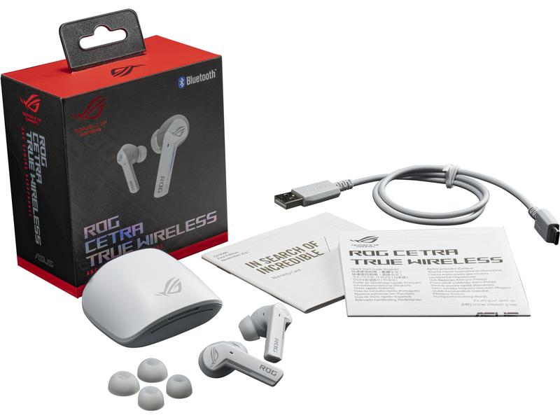 ASUS ROG Casque ROG Cetra True Wireless Blanc