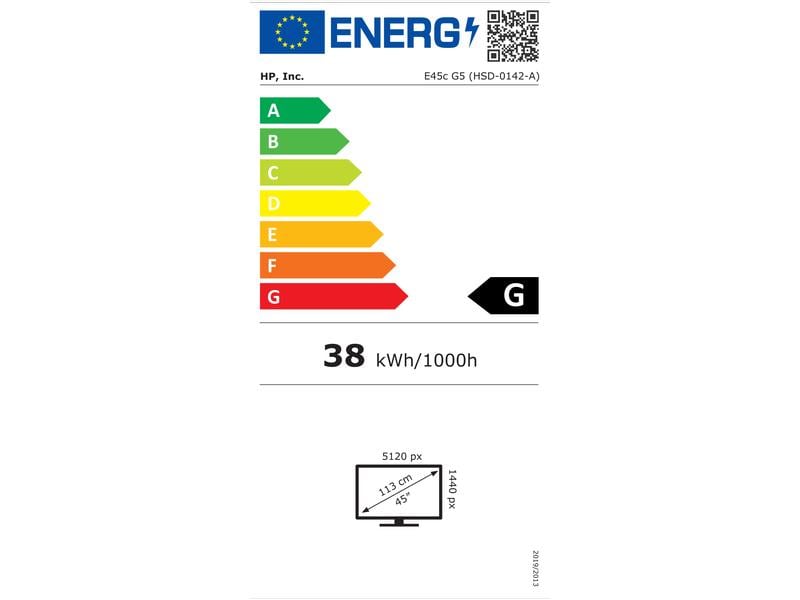 HP Moniteur E45c G5 6N4C1AA