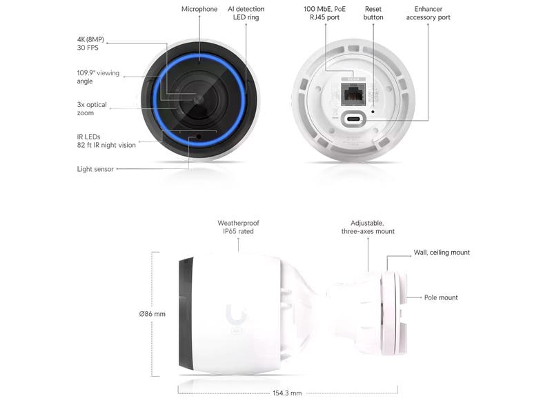 Ubiquiti Netzwerkkamera G5 Professional