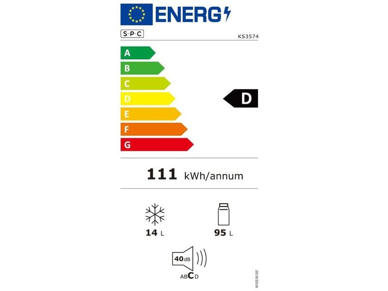 SPC Kühlschrank KS3574 Rechts