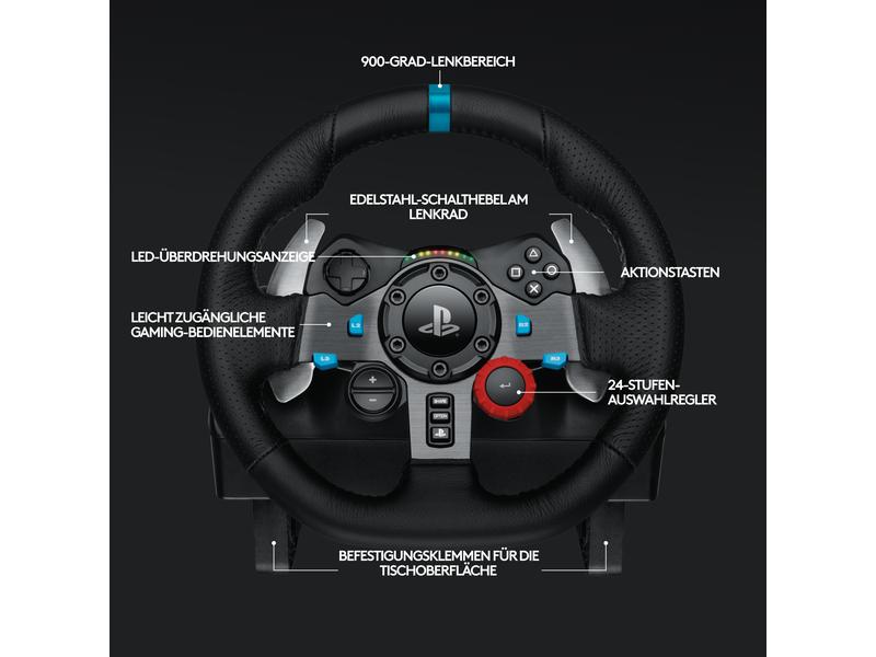 Logitech Volant G29 Driving Force PS5 / PS4 / PS3 / PC