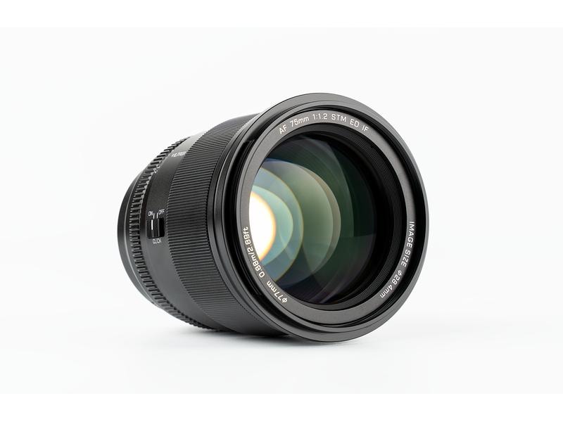 Viltrox Longueur focale fixe AF 75mm F/1.2 – Sony E-Mount