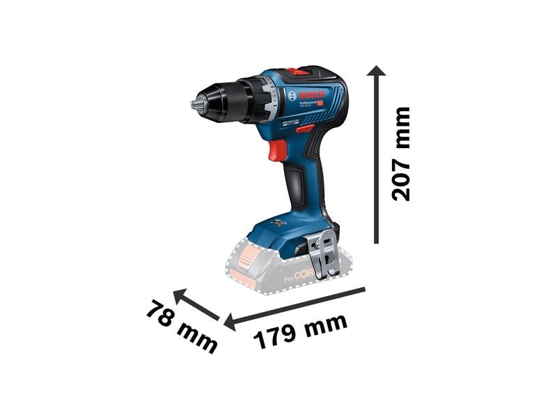 Bosch Professional Clés à chocs sans fil GDX 18 V-200 + GSR 18 V-55