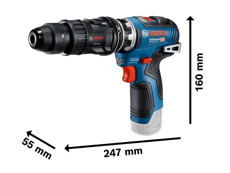 Bosch Professional Perceuse-visseuse sans fil GSR 12 V-35 FC