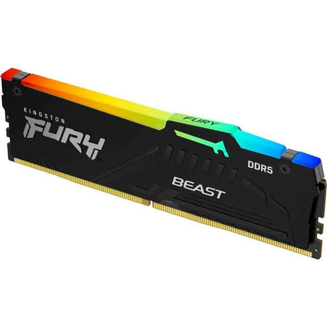 Kingston Fury Beast RGB, DDR5, 64GB (2 x 32GB), 5600MHz