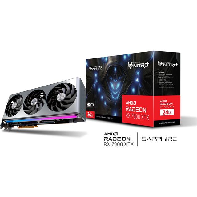 Sapphire Nitro+ AMD Radeon RX 7900 XTX Vapor-X 24 Go