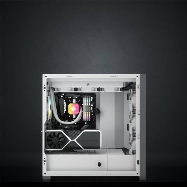 Corsair Boîtier d’ordinateur Midi Tower 5000D Airflow TG Blanc