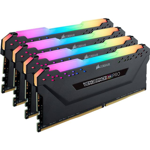 Corsair DDR4-RAM Vengeance RGB PRO Black iCUE 3600 MHz 4x 8 Go