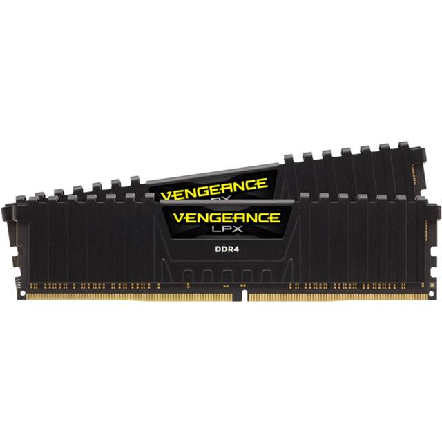 Corsair Vengeance LPX, DDR4, 64GB (2 x 32GB), 3200MHz - schwarz