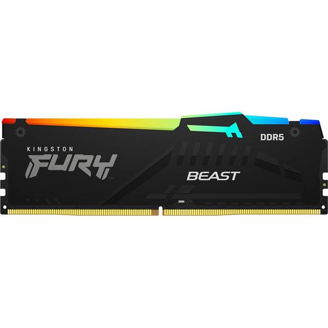 Kingston Fury Beast RGB, DDR5, 16GB, 5600MHz