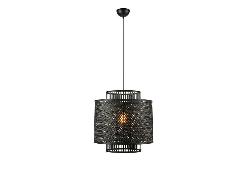 Markslöjd Lampe suspendue Strati 1L, E27, noir