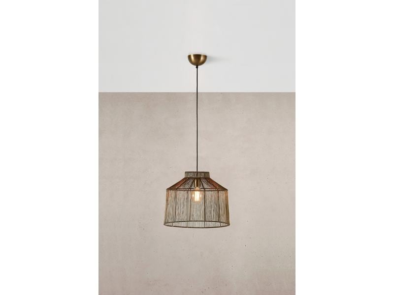 Markslöjd Lampe suspendue Capanna 1L, E27, laiton antique