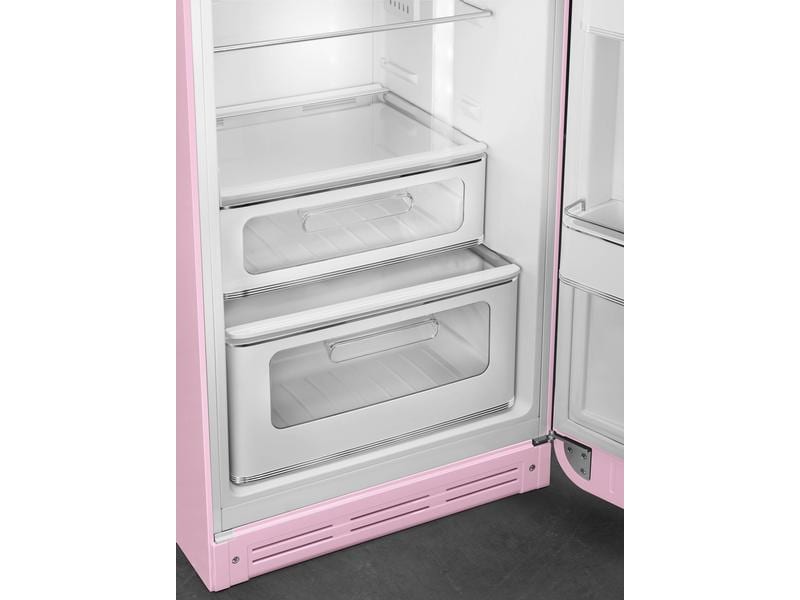 SMEG Réfrigérateur congélateur FAB30RPK5 Rose, Droite