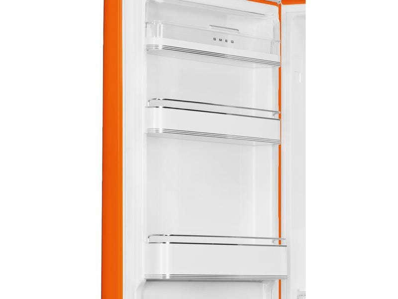 SMEG Réfrigérateur congélateur FAB32LOR5 Orange, Gauche