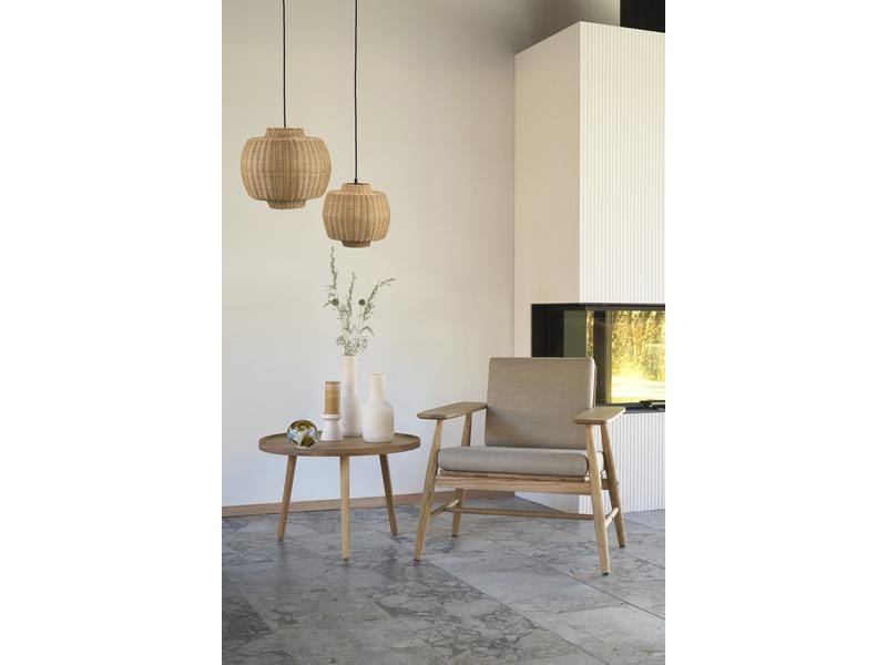 Villa Collection Pendelleuchte Vilna Ø 40 cm, E27, 40W, Braun