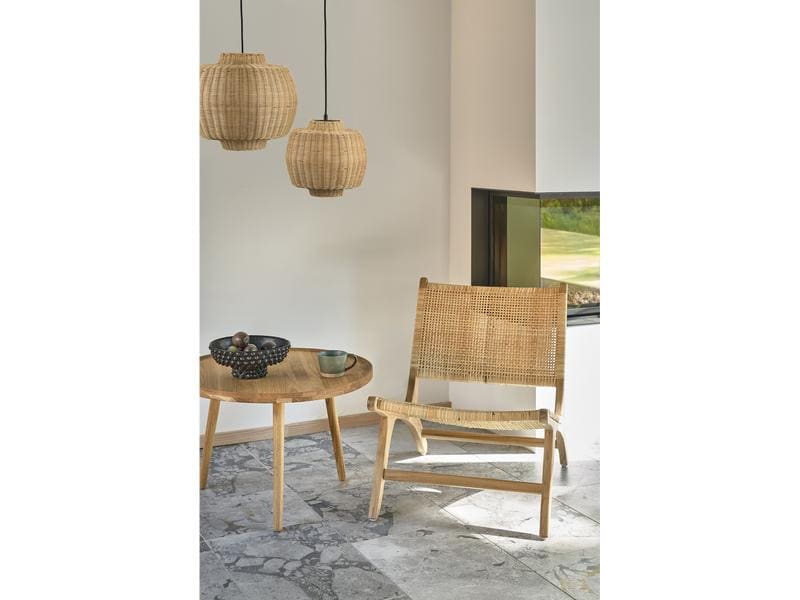 Villa Collection Lampe suspendue Vilna Ø 40 cm, E27, 40W, Marron