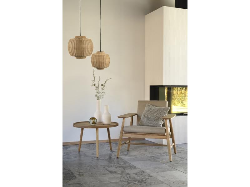 Villa Collection Pendelleuchte Vilna Ø 40 cm, E27, 40W, Braun