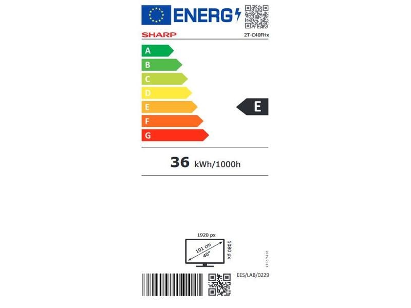 Sharp TV 40FH2EA 40", 1920 x 1080 (Full HD), LED-LCD
