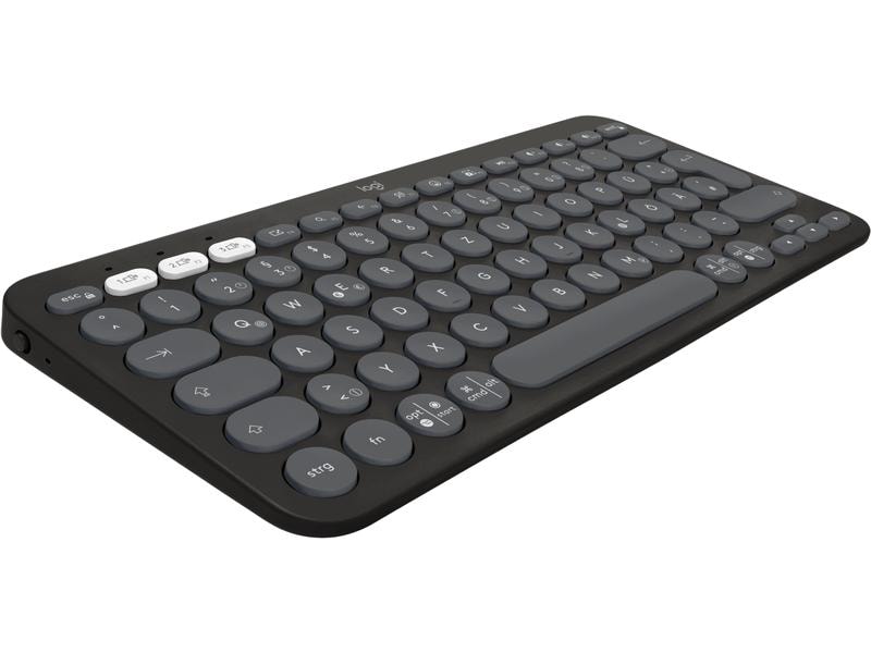 Logitech Pebble Keys 2 K380s Multi-Device-Tastatur Graphit