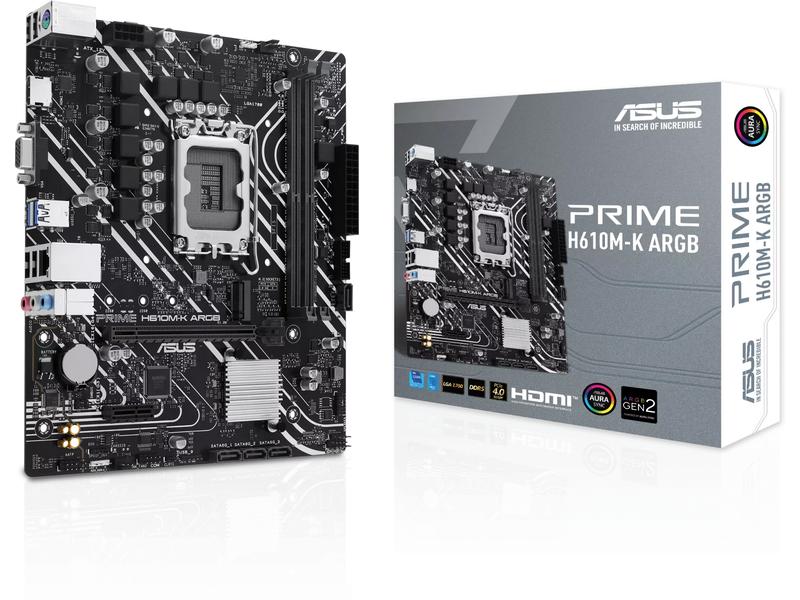 ASUS Mainboard PRIME H610M-K ARGB