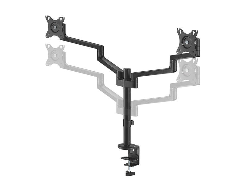 NEOMOUNTS Tischhalterung DS60-425BL2 bis 8 kg – Schwarz