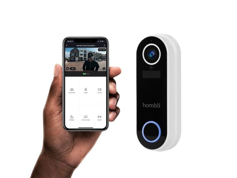 hombli Smart Doorbell Pack, Weiss