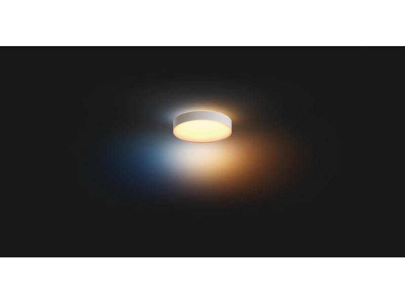 Philips Hue White Amb. Devere Plafonnier M blanc 1900 lm + variateur d'intensité lumineuse