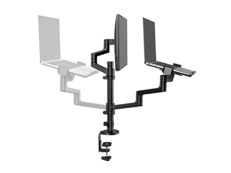 NEOMOUNTS Tischhalterung DS20-425BL2 bis 8 kg – Schwarz