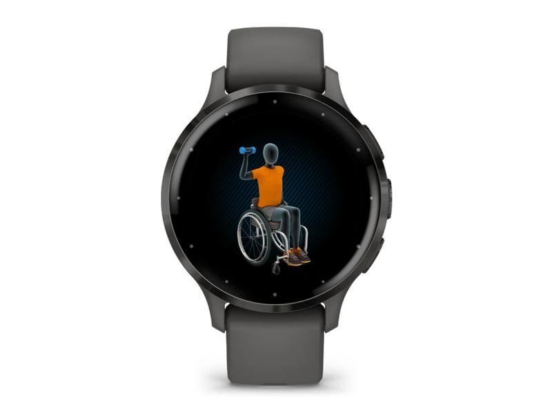 GARMIN Montre de sport Venu 3S Kieselgrau / Schiefergrau