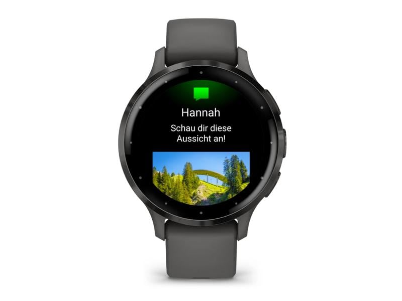 GARMIN Montre de sport Venu 3S Kieselgrau / Schiefergrau