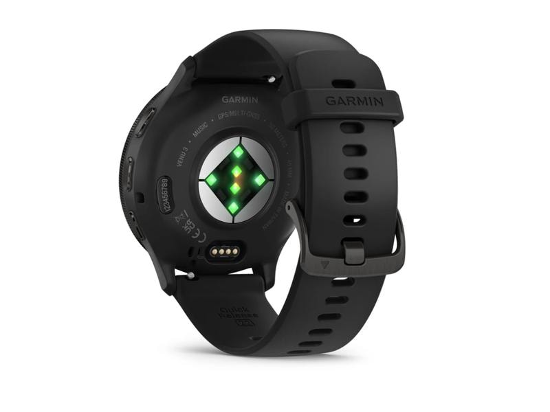 GARMIN Sportuhr Venu 3 Schwarz / Schiefergrau