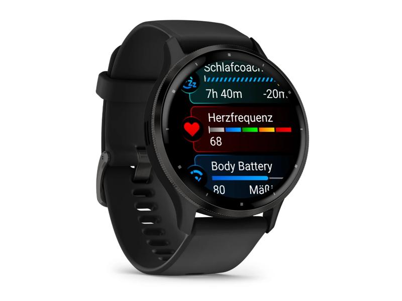 GARMIN Montre de sport Venu 3 Schwarz / Schiefergrau