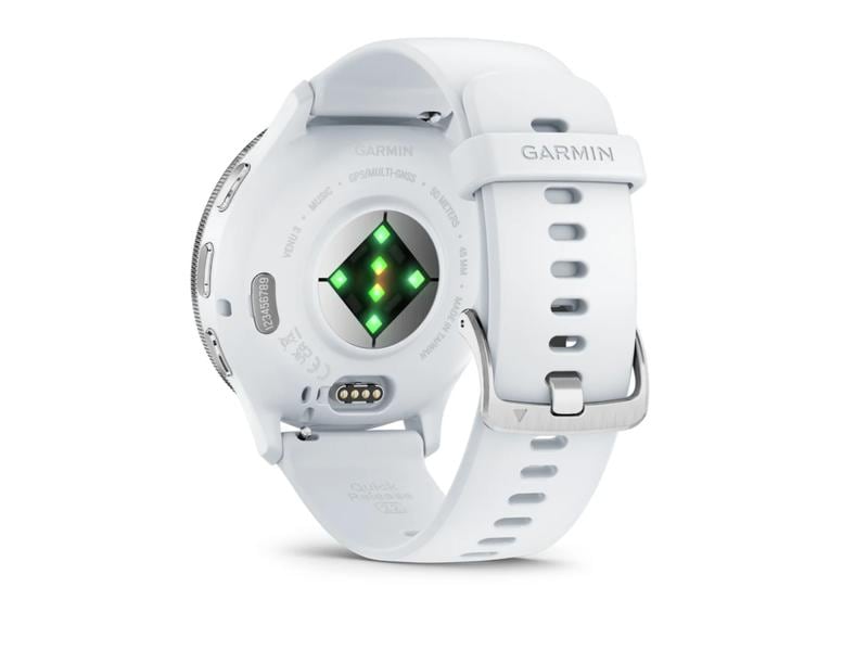 GARMIN Montre de sport Venu 3 Steinweiss / Silber