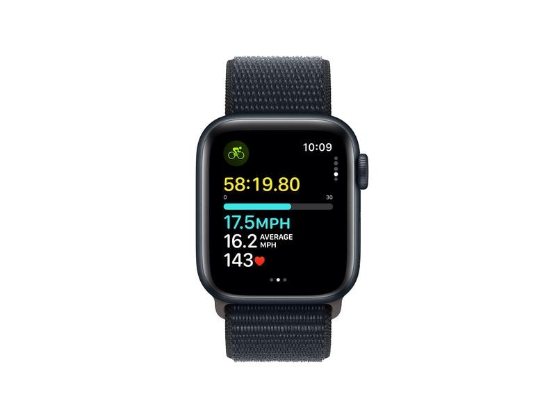 Apple Watch SE 2024 40 mm GPS Alu Sport Loop Minuit