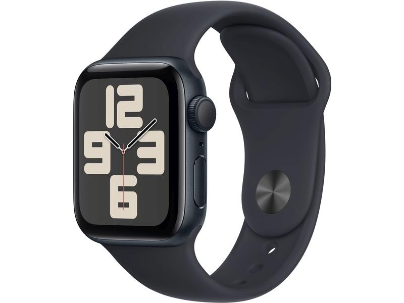 Apple Watch SE 2024 40 mm GPS Alu Sport Minuit M/L