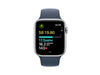 Apple Watch SE 2023 44 mm GPS Alu Sil. Sport Sturmblau S/M