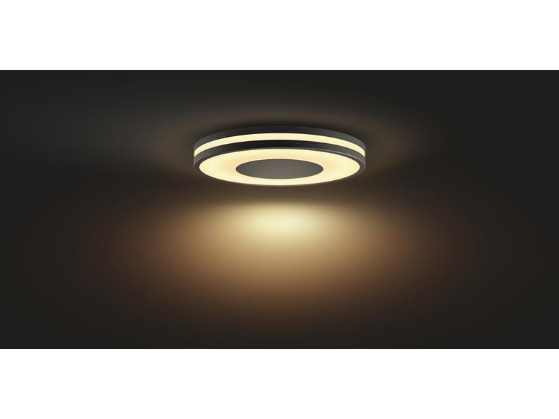 Philips Hue White Amb. Being Plafonnier noir 2400 lm + variateur d'intensité lumineuse