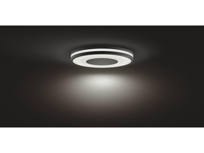 Philips Hue White Amb. Being Plafonnier noir 2400 lm + variateur d'intensité lumineuse