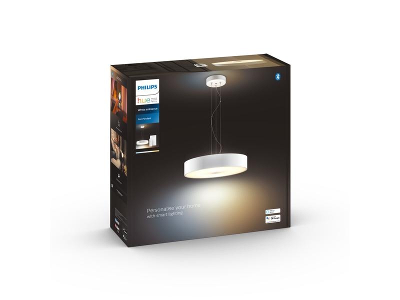 Philips Hue White Amb. Fair Suspension blanc 2750 lm + variateur d'intensité