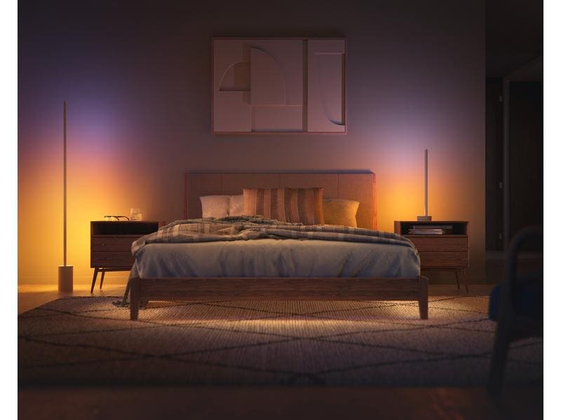 Philips Hue Gradient Signe Lampadaire Oak