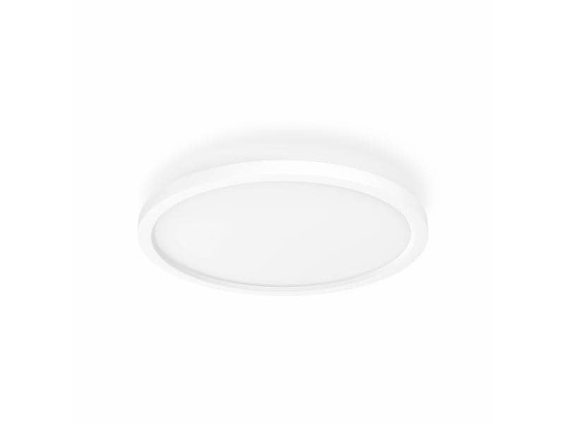 Philips Hue White Ambiance Aurelle Panelleuchte Rund Weiss + Dimmer