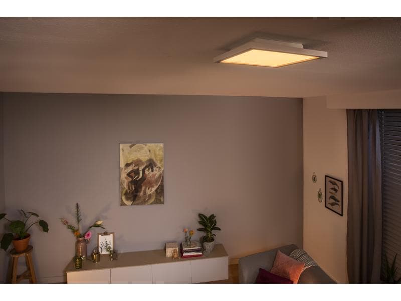 Philips Hue White Ambiance Aurelle Panel Lamp 60 x 60 Blanc + variateur d'intensité lumineuse