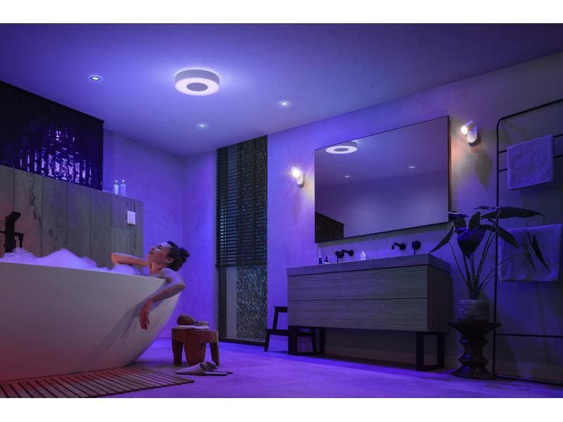 Philips Hue White & Col. Amb. plafonnier Xamento M blanc 2100 lm