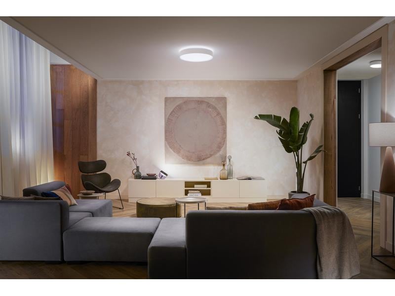 Philips Hue White Amb. Enrave plafonnier L blanc 3300 lm + dimmer