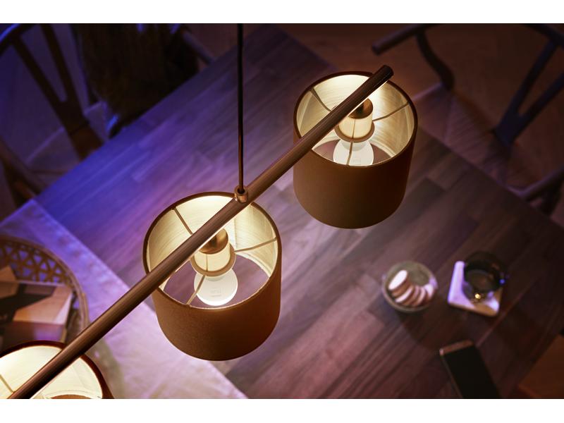 Philips Hue Ampoule White E14 Lustre pack de deux 2 x 470 lm