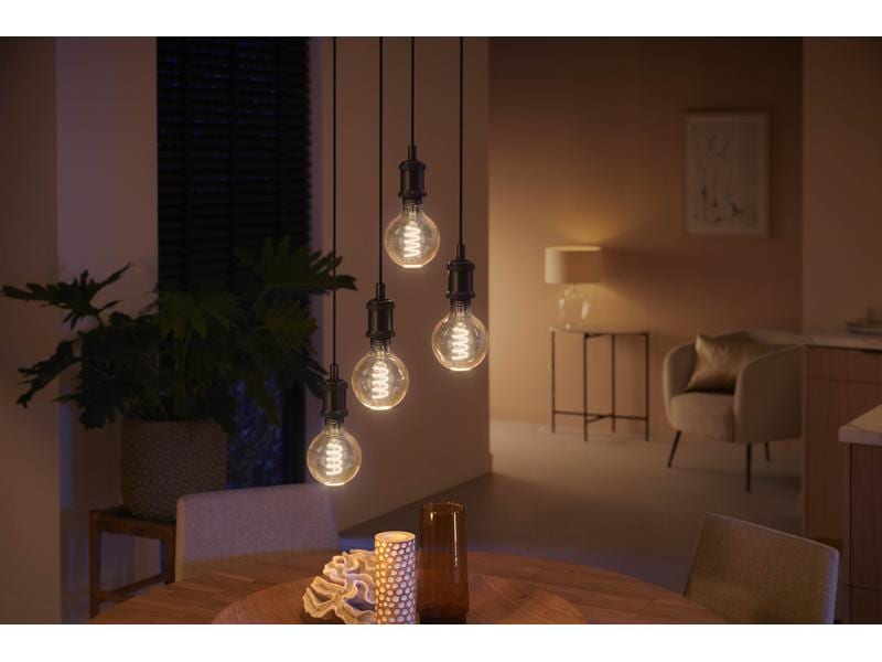 Philips Hue White Ambiance E27 pack individuel Globe G93 filament 550 lm