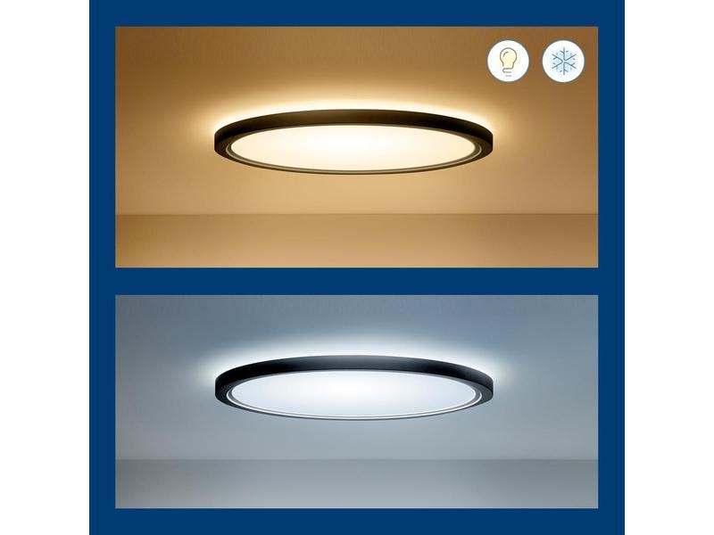 WiZ SuperSlim Tunable White & Color 2450 lm noir