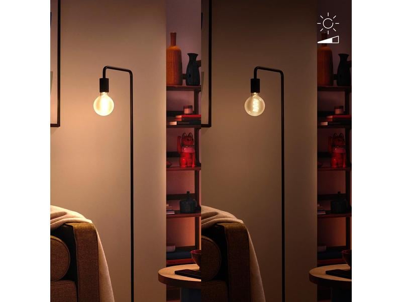 WiZ Ampoule 6.3W (40W) E27 G95 Tunable White & Color